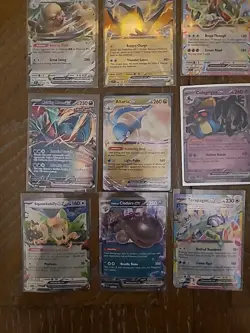 Pokemon TCG Scarlet & Violet EX Card Lot Various Sets, NM+ Condition 37 Cards - Image 2