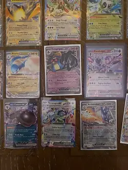 Pokemon TCG Scarlet & Violet EX Card Lot Various Sets, NM+ Condition 37 Cards - Image 4