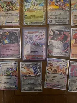 Pokemon TCG Scarlet & Violet EX Card Lot Various Sets, NM+ Condition 37 Cards - Image 5