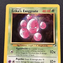 Erika's Exeggcute 077/132 Gym Heroes Non-Holo Pokemon Card Near Mint NM - Image 2
