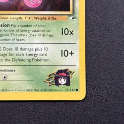 Erika's Exeggcute 077/132 Gym Heroes Non-Holo Pokemon Card Near Mint NM - Image 5