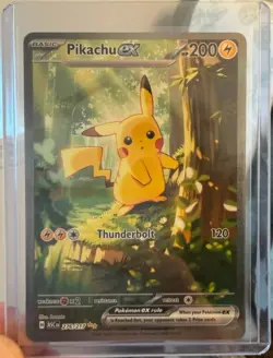 Pokemon Pikachu EX Card For SALE - Image 1
