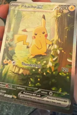 Pokemon Pikachu EX Card For SALE - Image 2