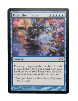 Enter the Infinite – MTG Gatecrash Magic the Gathering Card LP Mythic Rare - Image 1