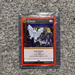MetaZoo Sam Sinclair MOTHMAN Collect A Con 2023 Promo Card Full Holo - Image 1