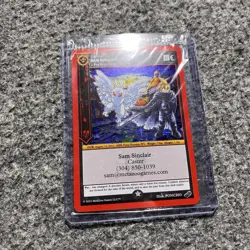 MetaZoo Sam Sinclair MOTHMAN Collect A Con 2023 Promo Card Full Holo - Image 2