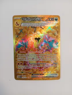 Pokemon TCG Charizard EX Obsidian Flames Holo Hyper Rare Card 228/197 - Image 1