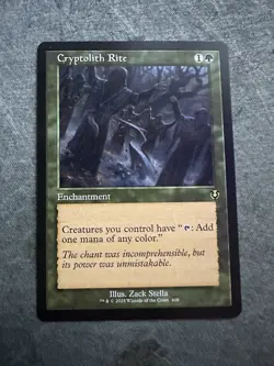 Innistrad Remastered #408 Cryptolith Rite (Retro Frame) LC1 - Image 1