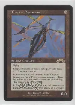 1998 Magic: The Gathering - Exodus Thopter Squadron - Image 1