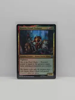 Kraven, Proud Predator (Foil) - 0132 - Marvel's Spider-Man - MTG - Ships Now - Image 1