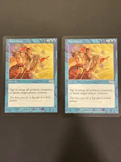 2x Turnabout Urza's Saga Magic MTG UP NM - Image 1