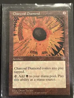 3X Sky Diamond Mirage Mtg With Bonus Charcoal Diamond Magic LP - Image 3