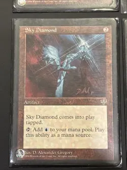 3X Sky Diamond Mirage Mtg With Bonus Charcoal Diamond Magic LP - Image 4