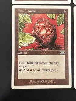 4x Fire Diamond Mtg 6th Edition Magic NM UP - Image 4