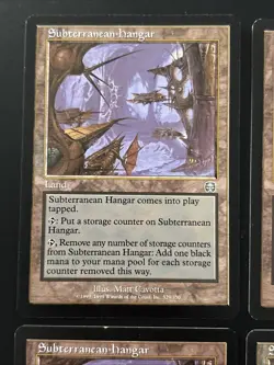4x Subterranean Hangar Mercadian Masques MTG Magic LP - Image 2