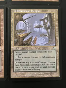 4x Subterranean Hangar Mercadian Masques MTG Magic LP - Image 5