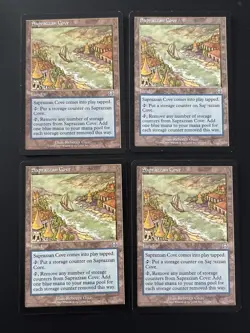 4x SAPRAZZAN COVE MERCADIAN MASQUES LP MTG Magic - Image 1