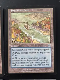 4x SAPRAZZAN COVE MERCADIAN MASQUES LP MTG Magic - Image 3