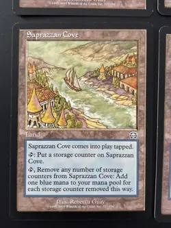 4x SAPRAZZAN COVE MERCADIAN MASQUES LP MTG Magic - Image 4
