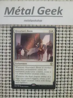 Historian's Boon NM EN Free Shipping in Canada !! - Image 1