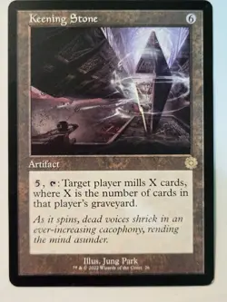 MTG Keening Stone The Brothers' War 26 Regular Rare - Image 2