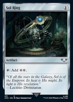 1x Sol Ring (251) NM-Mint, English Commander: Universes Beyond: Warhammer 40,000 - Image 1