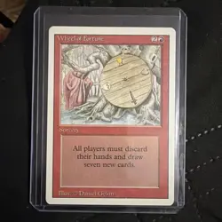 MTG Wheel of Fortune Revised Edition - Great Condition - Image 1