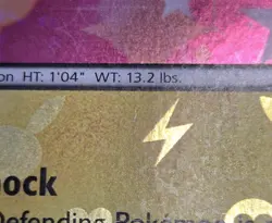 Pokemon Pikachu RC7/RC25 Legendary Treasures Radiant Collection Uncommon - MP - Image 5