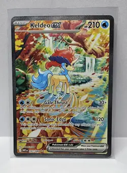 2025 Pokemon White Flare Keldeo ex Special Illustration Rare #167/086 - Image 1