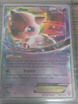 Pokemon 2014 Mew EX 46/124 Trent Orndorff Signed World Championship - Image 3
