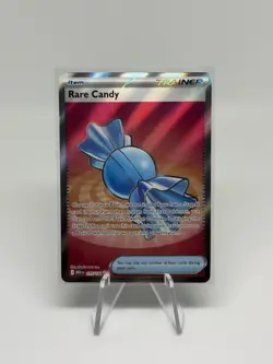 Rare Candy 175/132 Me01: Mega Evolution Full Art Holo Trainer Pokemon NM - Image 1
