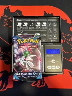 22.73g HEAVY - Pokemon TCG S&V Paradox Rift Booster Pack Sealed / Semi GoDU - Image 1