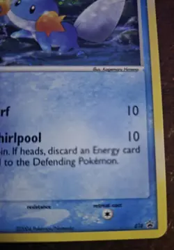 Pokemon TCG Mudkip 018 Nintendo Promo Holo 50 HP - Image 4