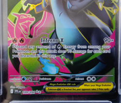 2025 Pokemon MEGA CHARIZARD EX Inferno X Holo #109 PFL EN UltraRare-PSA 8 NM/MT! - Image 3