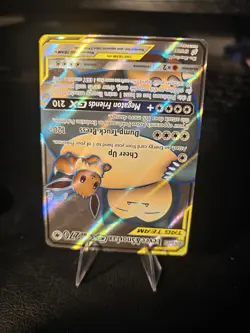 Eevee & Snorlax GX Full Art Tag Team Sun and Moon Team Up 171/181 Pokemon TCG - Image 4