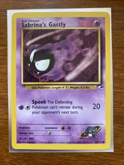 Sabrina's Gastly #93 Pokemon Gym Heroes - Image 1