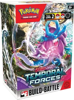 Temporal Forces Scarlet and Violet Pokemon Build & Battle Box Factory Sealed! - Image 1