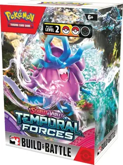 Temporal Forces Scarlet and Violet Pokemon Build & Battle Box Factory Sealed! - Image 3