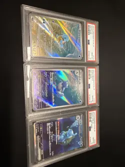 2023 POKEMON JPN SV2A-POKEMON 151 SQUIRTLE WARTORTLE BLASTOISE SEQUENTIAL PSA 10 - Image 2