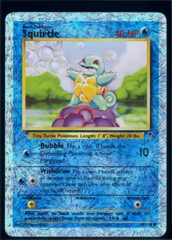 Pokemon LEGENDARY COLLECTION - #95/110 Squirtle - Reverse Holo - ENG - LP - Image 1