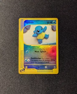 Pokemon EXPEDITION - #131/165 Squirtle - Reverse Holo - ENG - Near Mint - Image 3