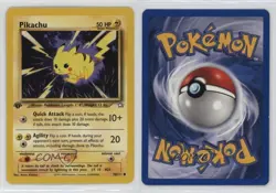 Pikachu 1st Ed. Pokemon Neo Genesis #70 2000 - Image 3