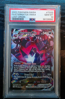 PSA 10 Gem Mint 2022 Pokemon SWSH FA/Eternatus Vmax Lost Origin #TG22 - Image 1