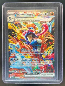 2024 Pokemon Twilight Masquerade Greninja ex #214/167 - Image 1