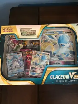 Pokemon Glaceon VStar Special Collection Box, Evolving Skies, Strike wave - Image 1
