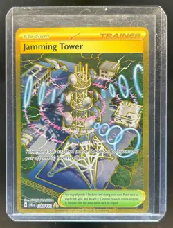 2025 Pokemon Destined Rivals Jamming Tower #243/182 - Image 1