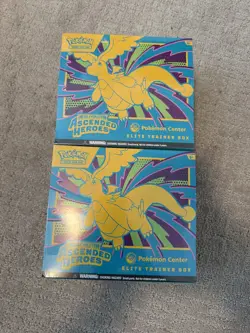 Ascended Heroes Pokemon Center Elite Trainer Box Sealed Lot Of 2 ETB Ships Today - Image 1