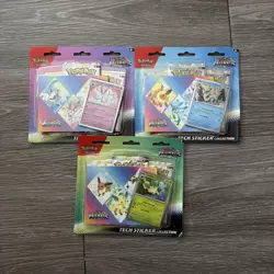 Pokemon TCG Prismatic Evolutions Tech Sticker Collection Set Lot Of 3 Sealed New - Image 1
