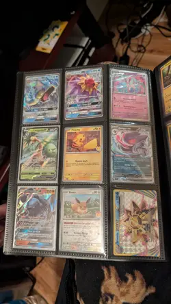 Pokemon Binder Collection Hit Lot Of Bangers W/ Prismatic Evolutions Phantasmal - Image 4
