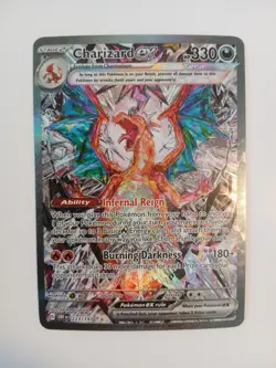 🔥Pokemon TCG Charizard EX 223/197 Obsidian Flames Special Illustration Rare🔥📈 - Image 1